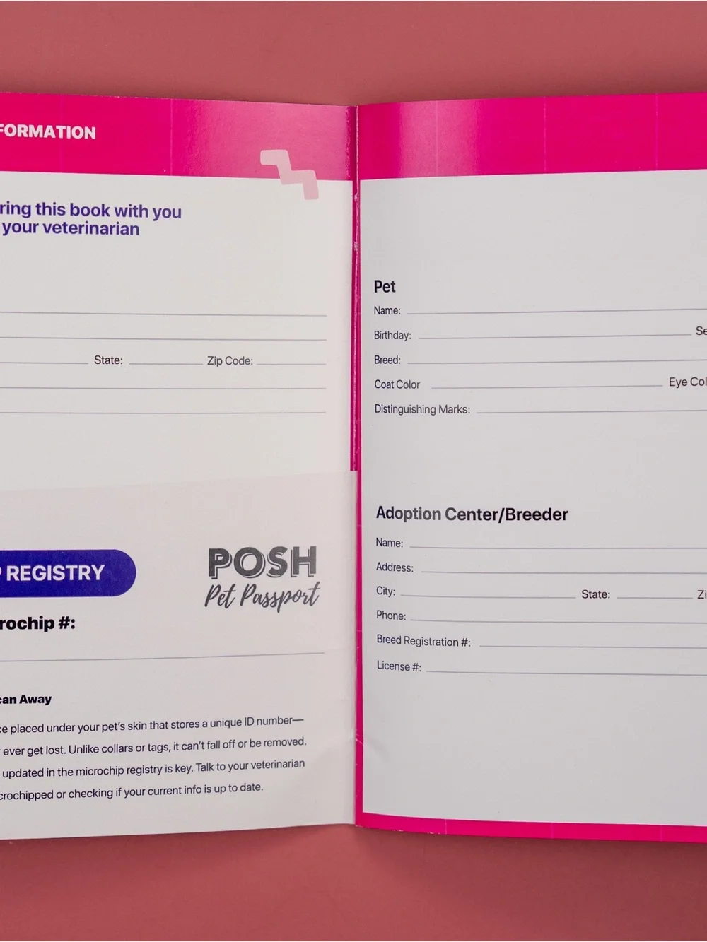 Posh 7x5 inches